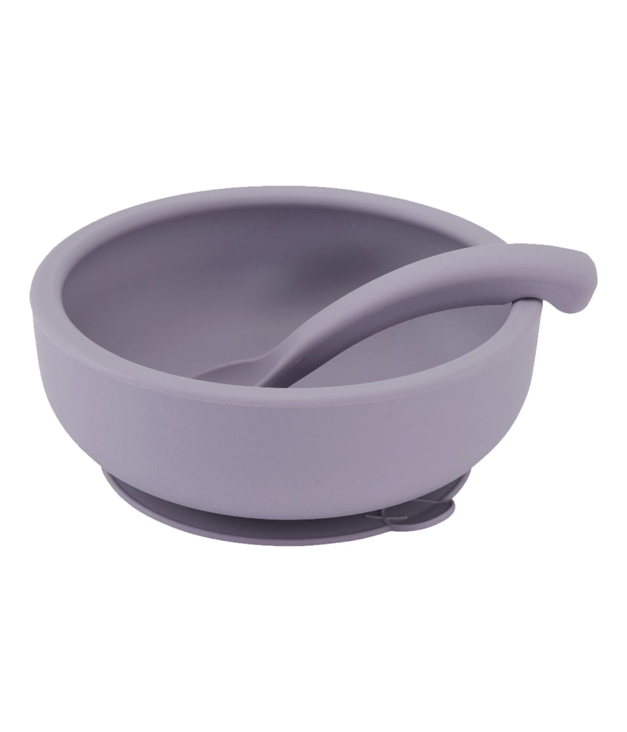 Lille Vilde skál m loki og skeið Lilac