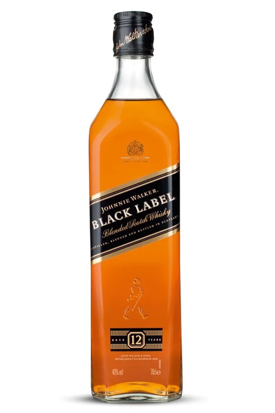 Johnnie Walker Black Label 12 Y.O. / 100 cl.