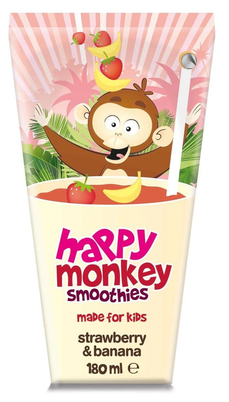 Happy Monkey - Strawberry & Banana Smoothies