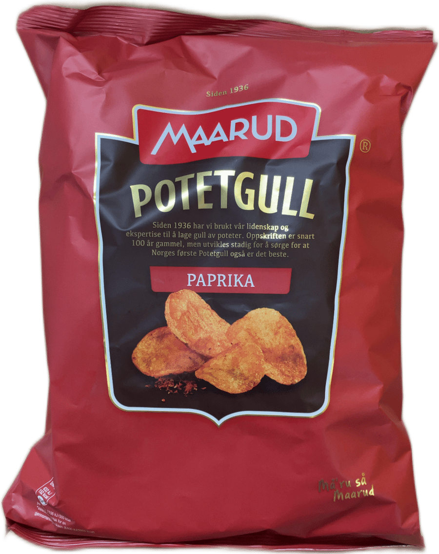 Maarud paprikukartöfluflögur 250 g
