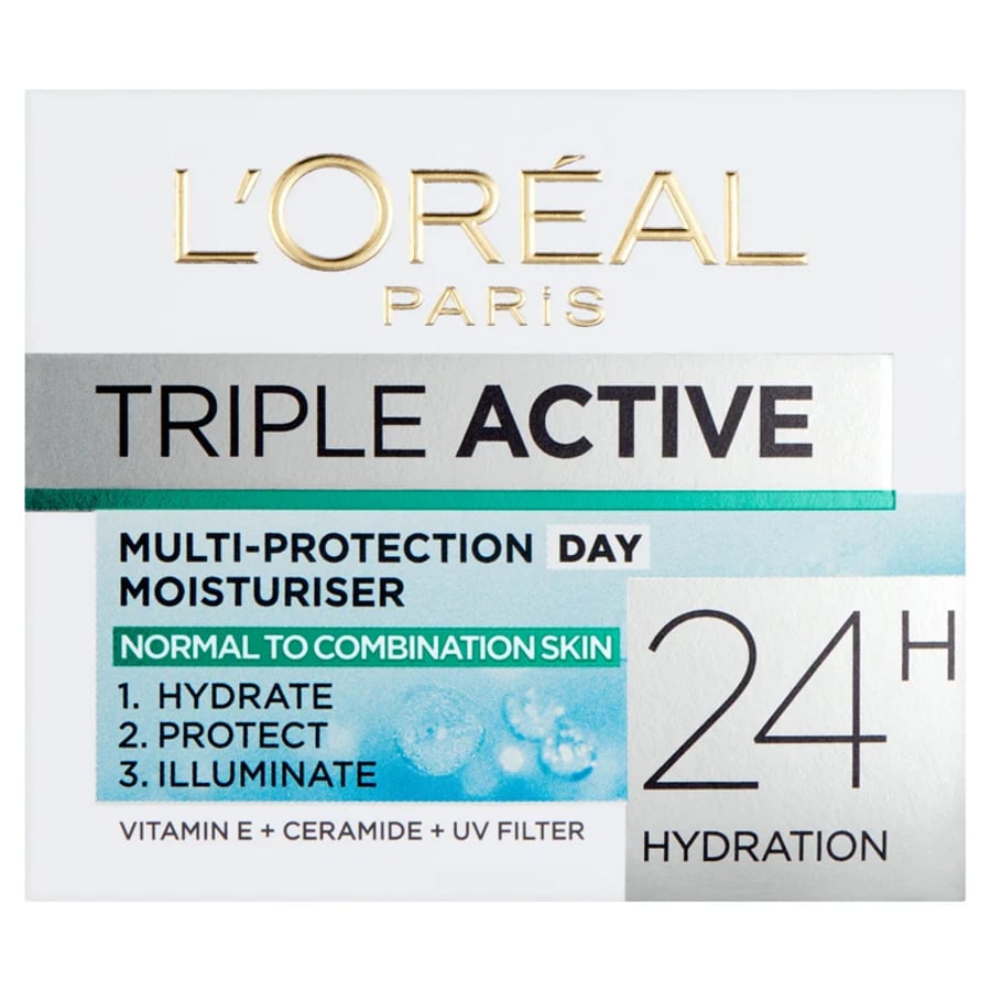 L'Oréal Paris Triple Active Night 24H Nætur Krem (Copy)
