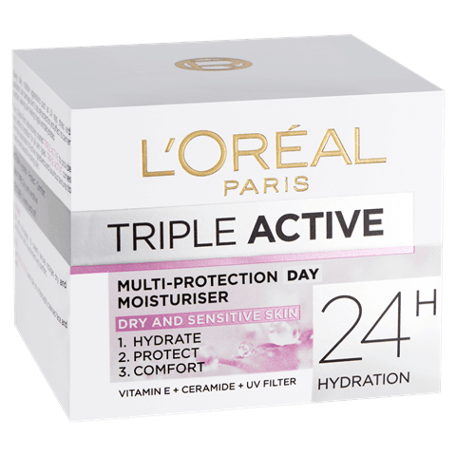 L'Oréal Paris Triple Active Night 24H Nætur Krem (Copy)