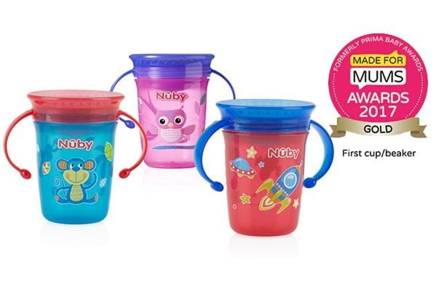Nuby 360° kanna með höldum