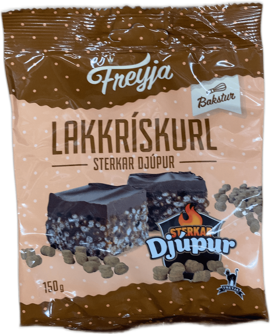 Freyja Sterkar Djúpur Lakkrískurl 150 g