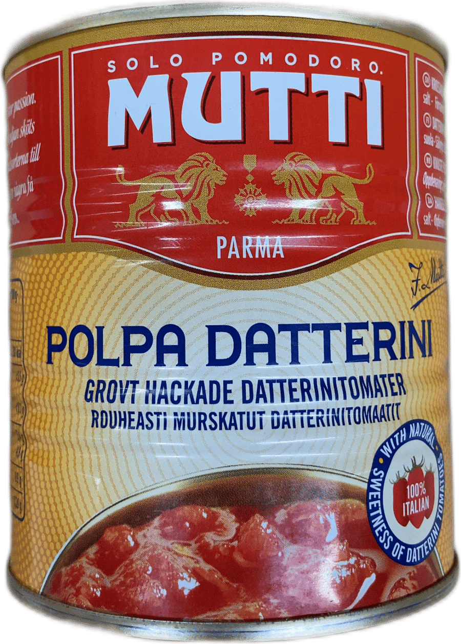 Mutti saxaðir Datterini-tómatar 300 g