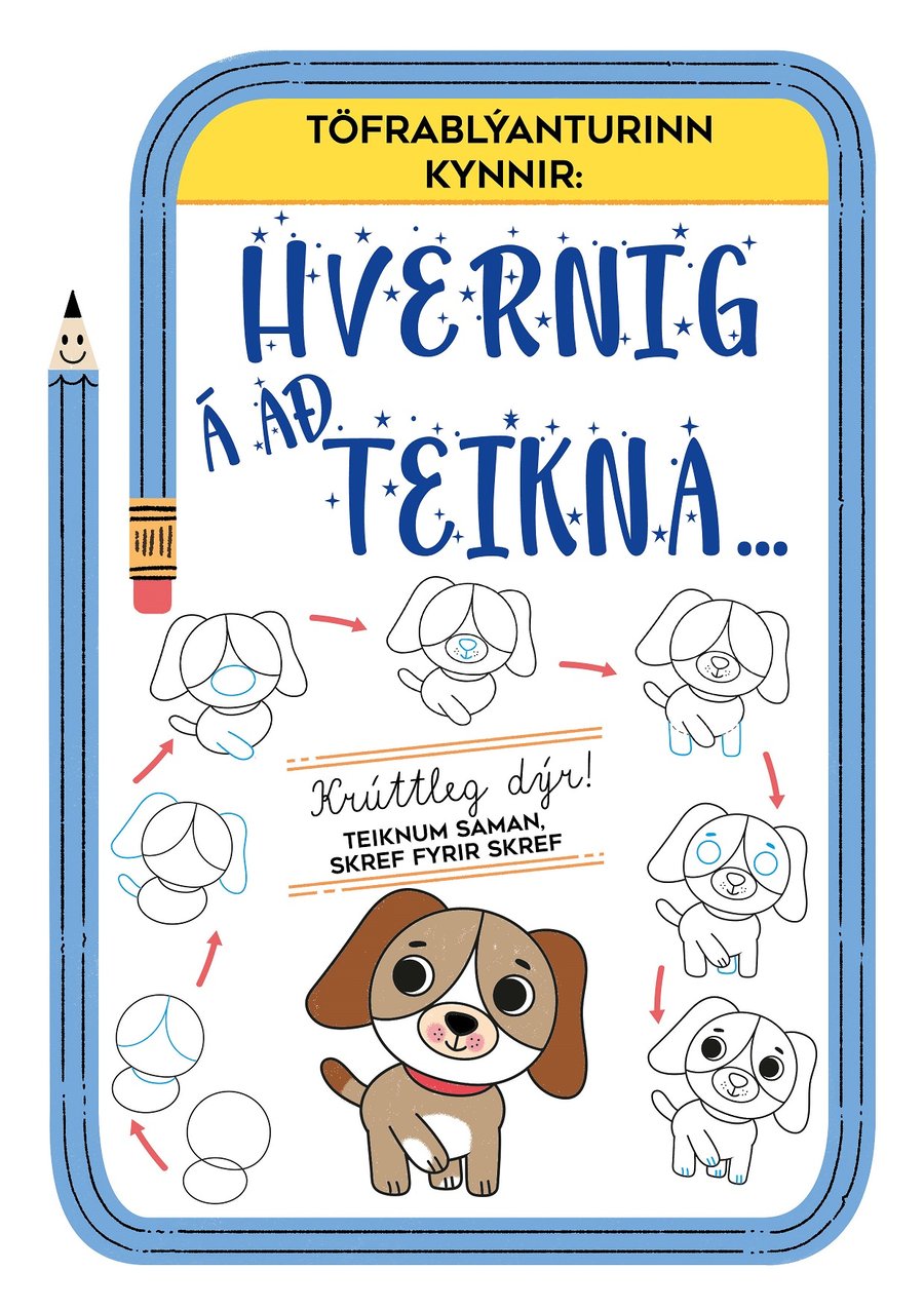 Blái töfrablýanturinn – hvernig á að teikna
