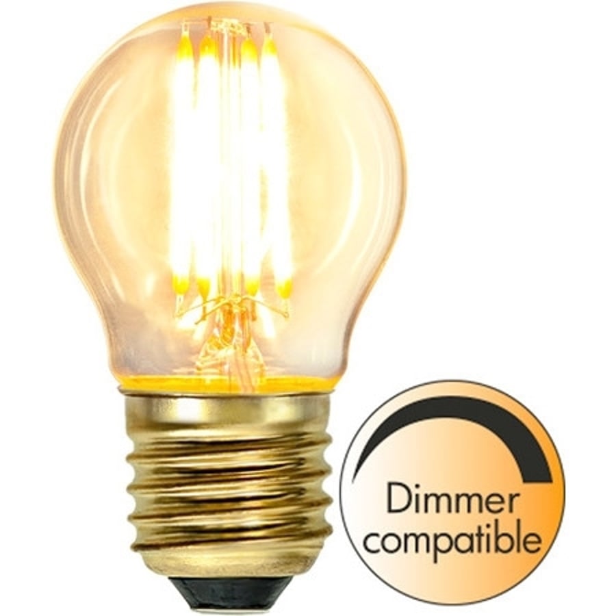 LED LAMP E27 G45 SOFT GLOW DIMMABLE
