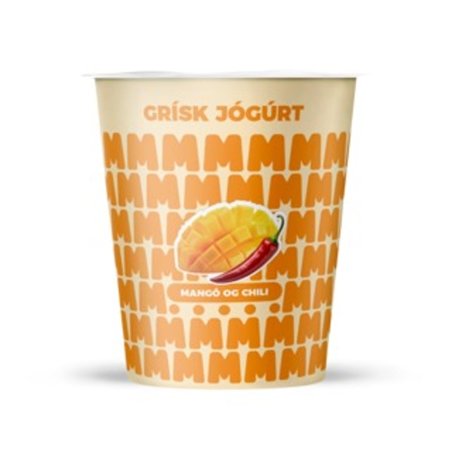 MS Mmm... grísk jógúrt mangó & chilli 500 g