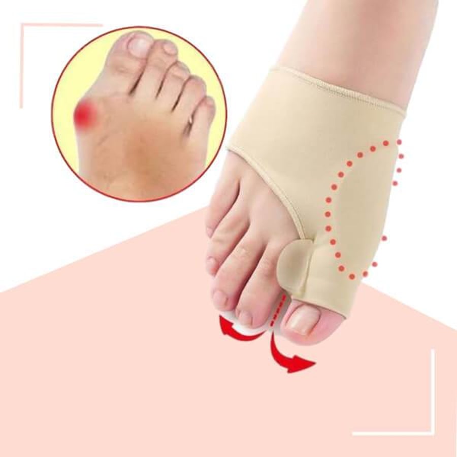 LS Foot Care Hallux Valgus Sokkur m/Púða