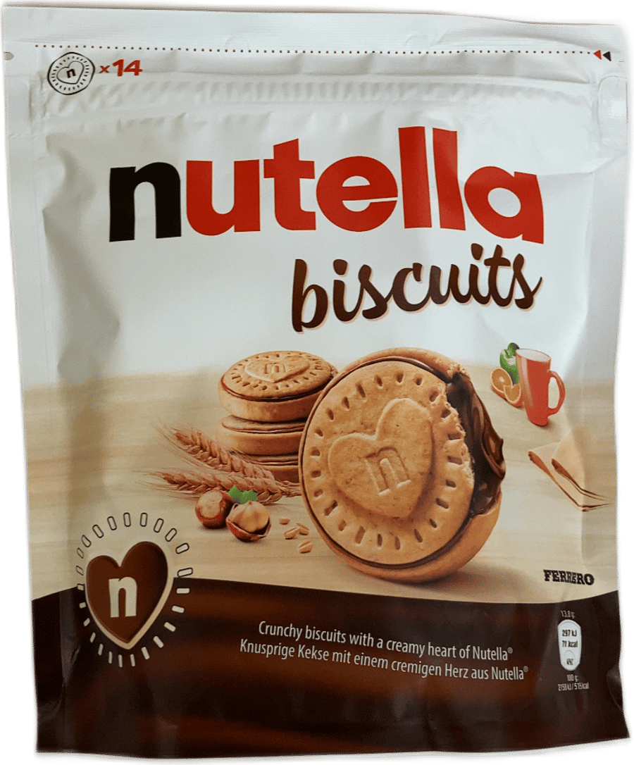 Nutella kex 193 g