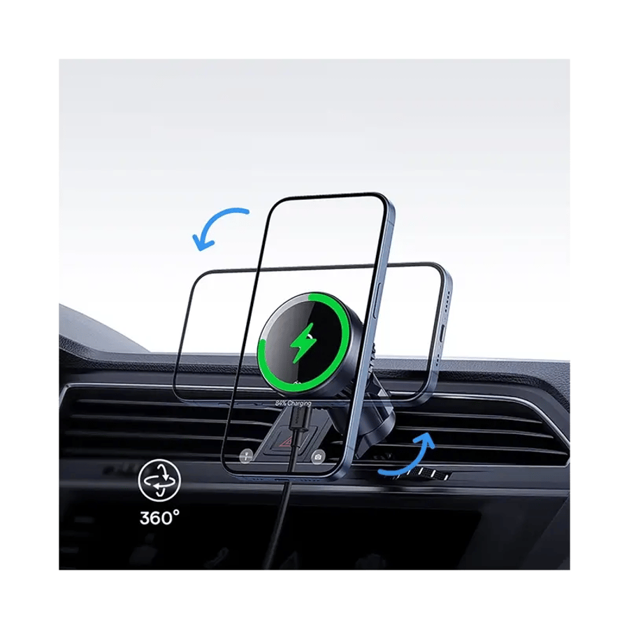 Baseus MagPro Charging Mount 15W þráðlaust bílahleðslutæki