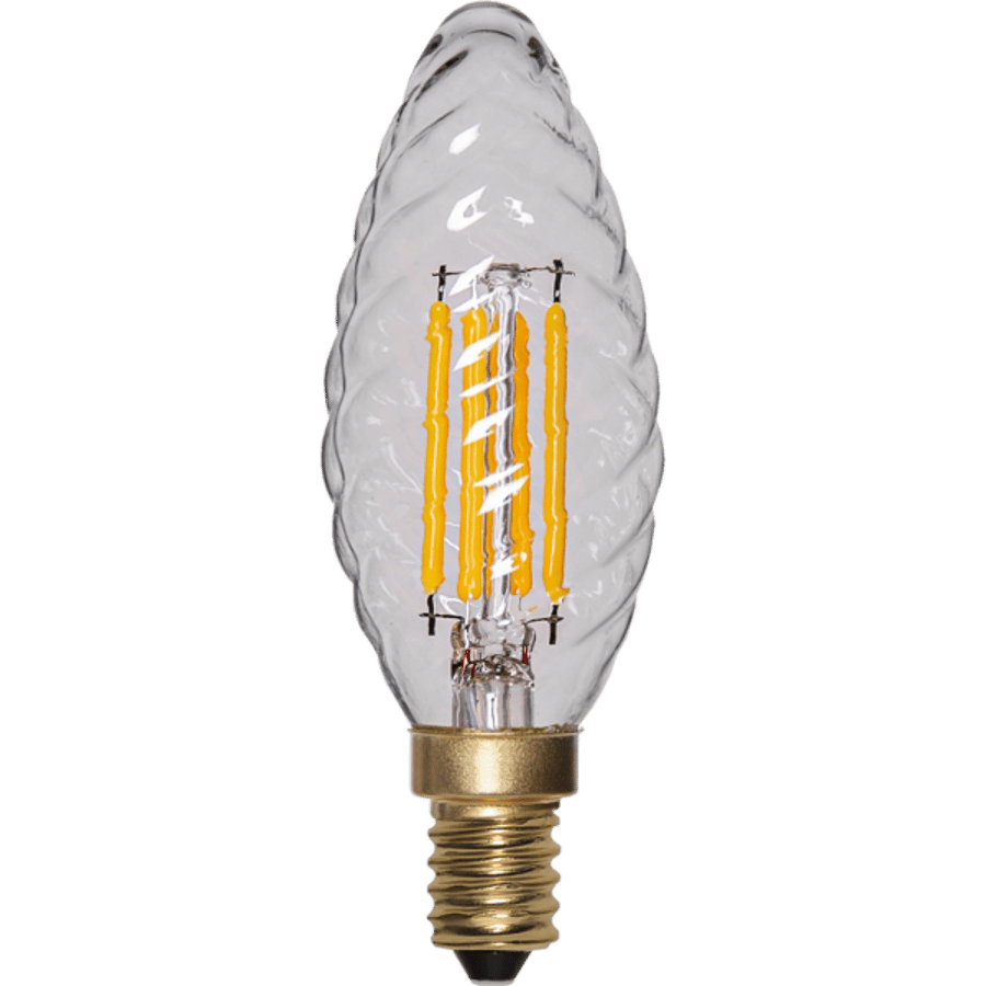 LED PERA E14 kerti/snúin