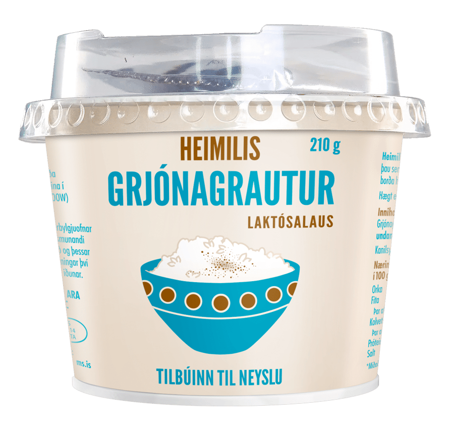 Heimilis Grjónagrautur Laktósalaus 210 g