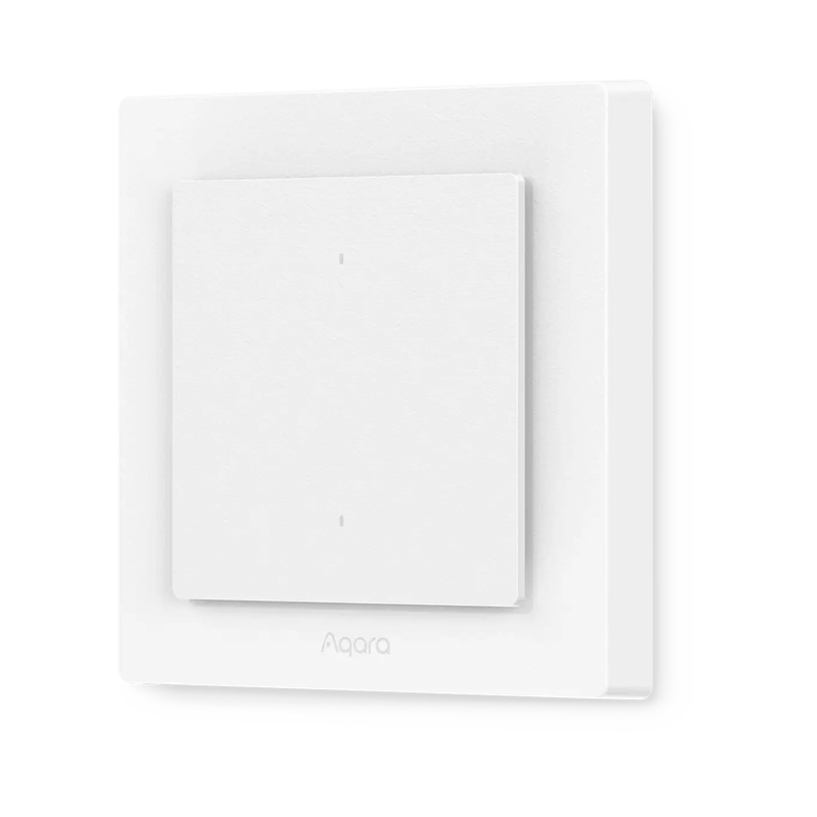 Aqara Light Switch H2 Matter ljósrofi - 2 hnappar