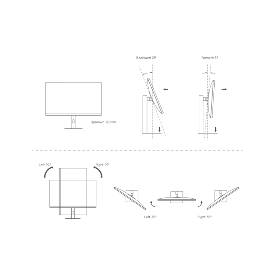 Xiaomi 4K Monitor A27Ui tölvuskjár