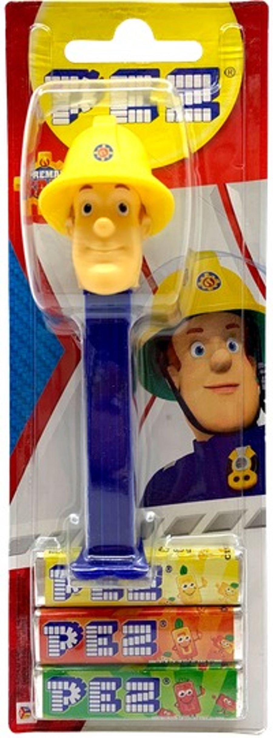 Pez karl með 3 áfyllingum