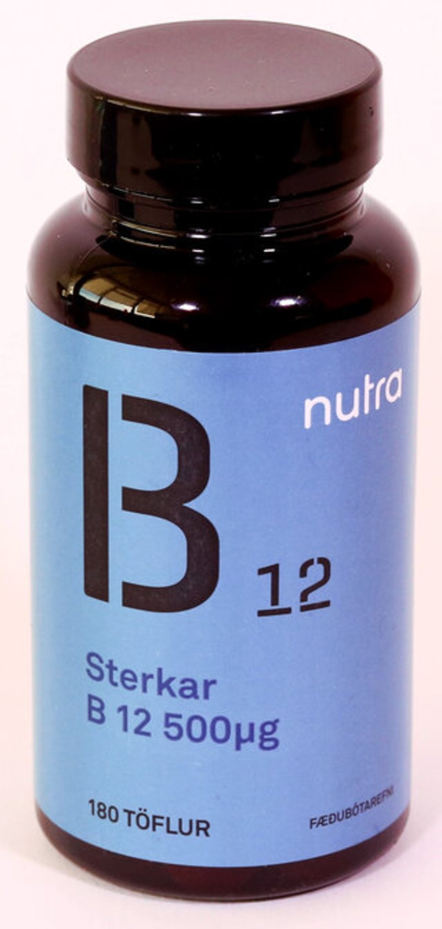 Nutra B12 vítamín sterkar 180 stk. 76 g