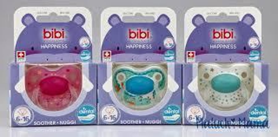 Bibi snuð Happiness dental 6-16 mán