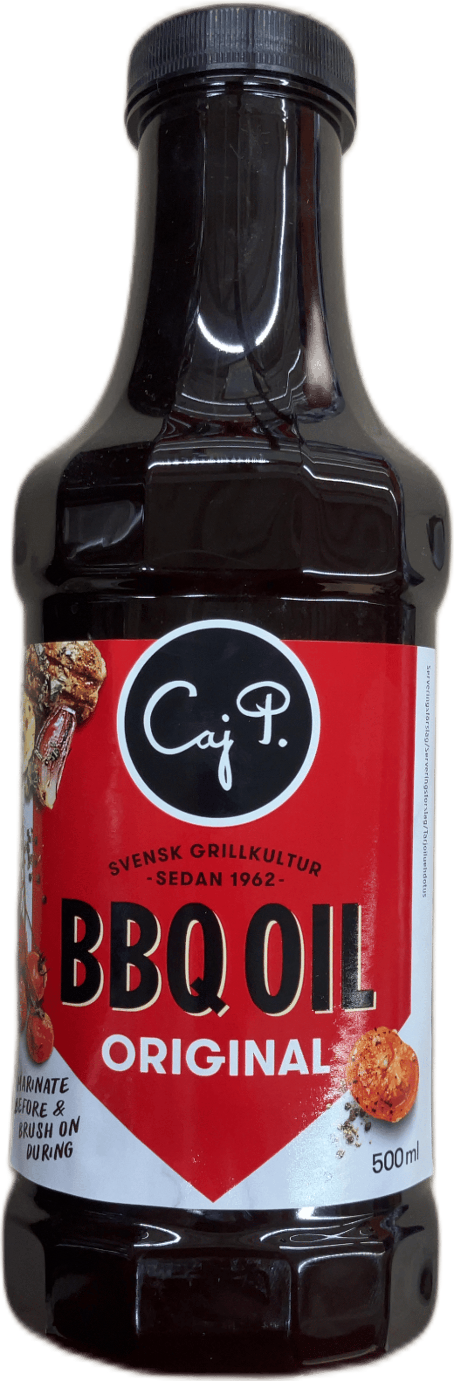 Caj P. BBQ olía Original 500 ml