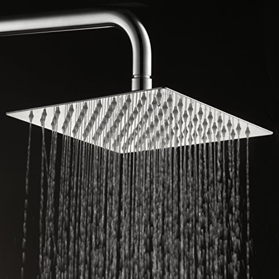 Lúxus Sturtuhaus Ferkantaður - Rain Fall Showerhead