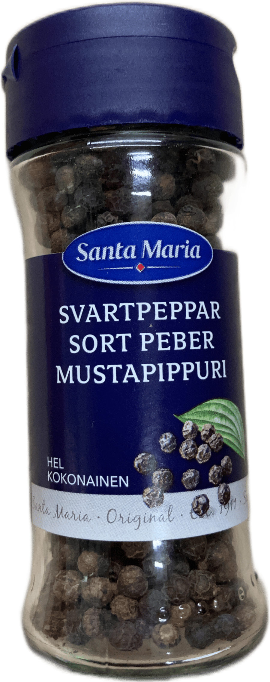 Santa Maria heill svartur pipar 35 g