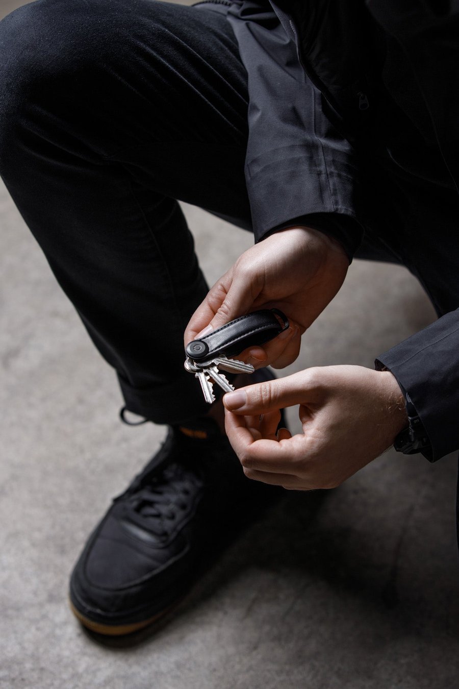 Orbitkey - Leather Black