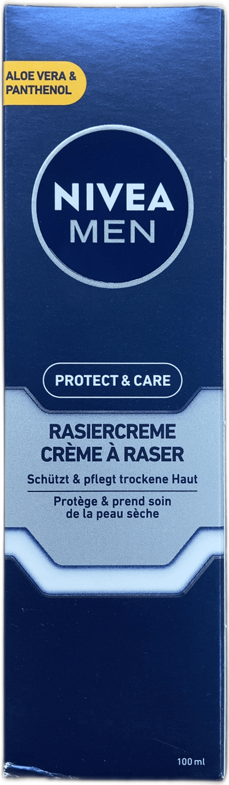 Nivea Men Protect & Care rakkrém með aloe vera og panþenóli 100 ml