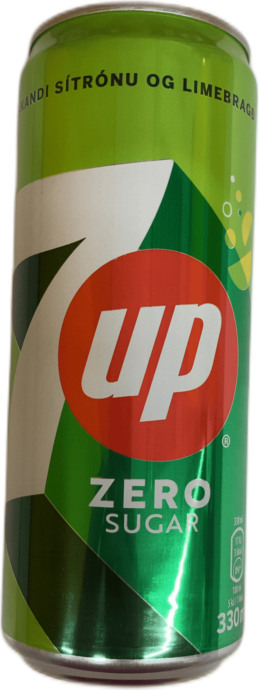 7UP Sykurlaus 330 ml