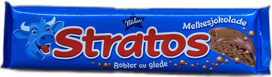 Nidar Stratos mjólkursúkkulaði 150 g