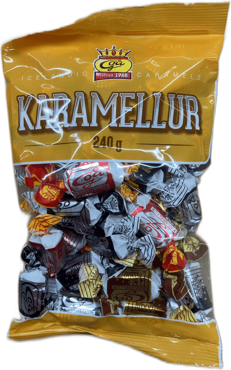 Góa Karamellur 240 g
