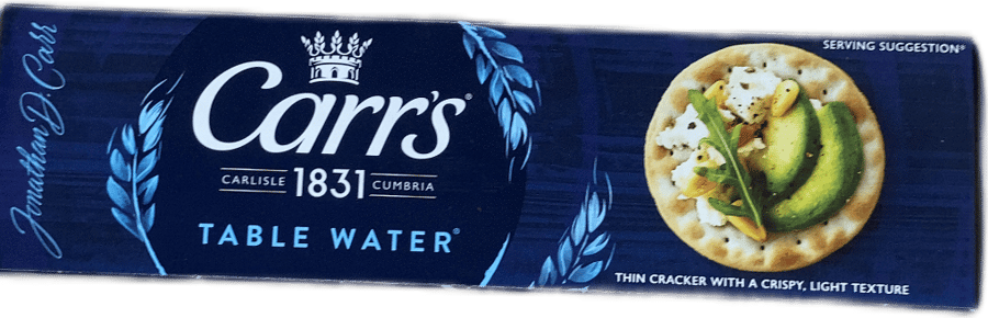 Carr's borðvatnskex 125 g