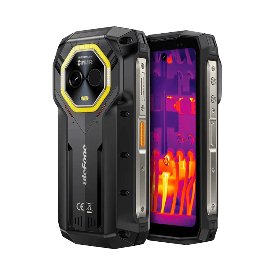 Ulefone Armor Mini 20T Pro 256GB 5G vinnusími með hitamyndavél