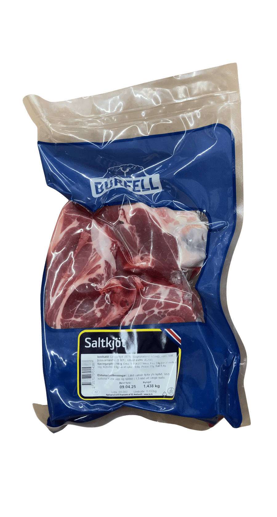 Búfell Saltkjöt 1438 g