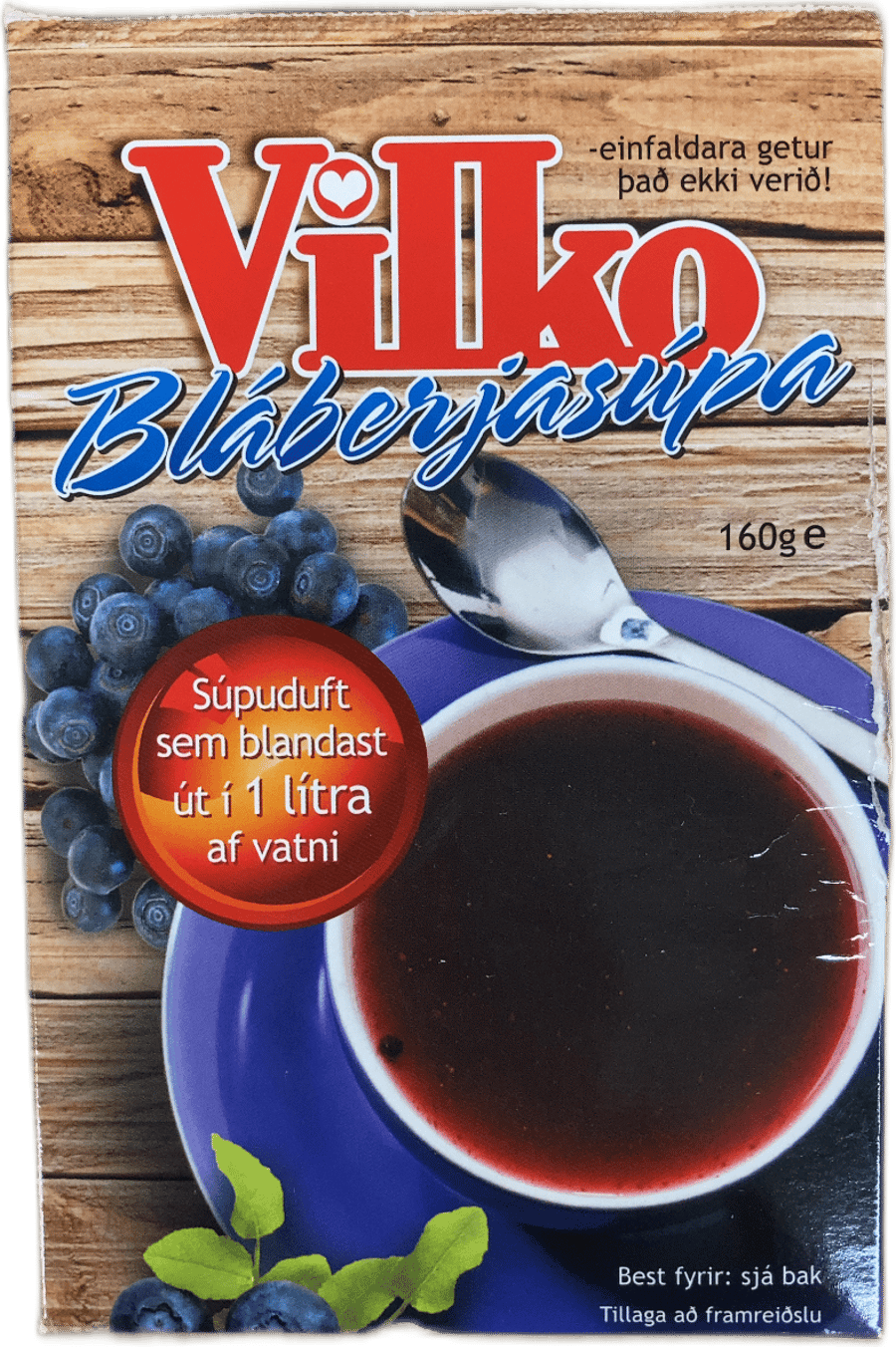 Vilko Bláberjasúpa 160 g