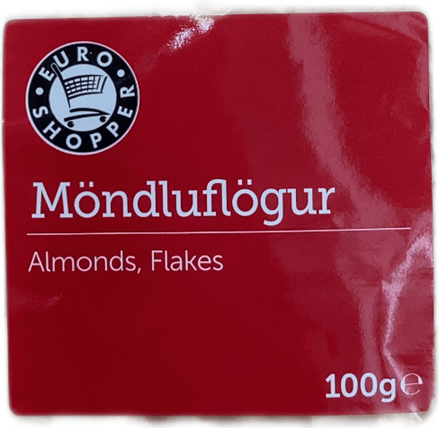 Euro Shopper Möndluflögur 100 g