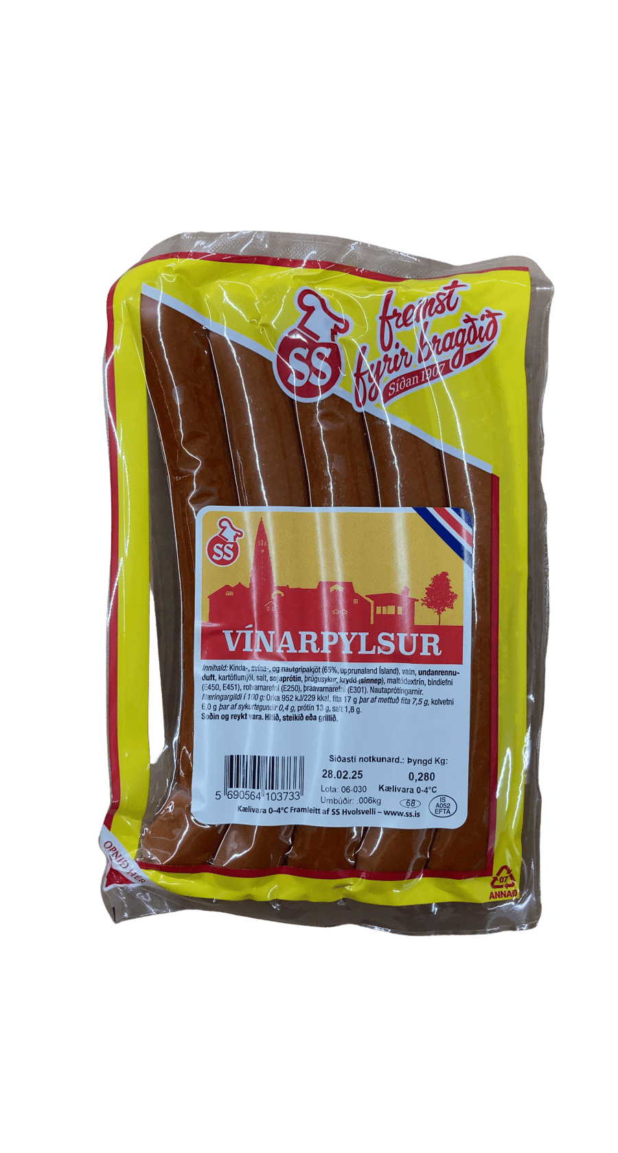 SS Vínarpylsur 280 g