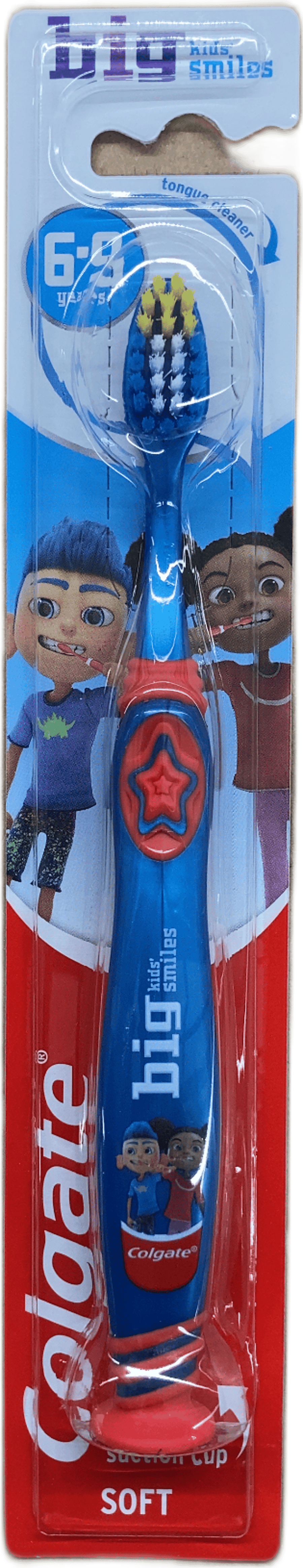 Colgate Big Kids' Smiles mjúkur tannbursti fyrir 6–9 ára
