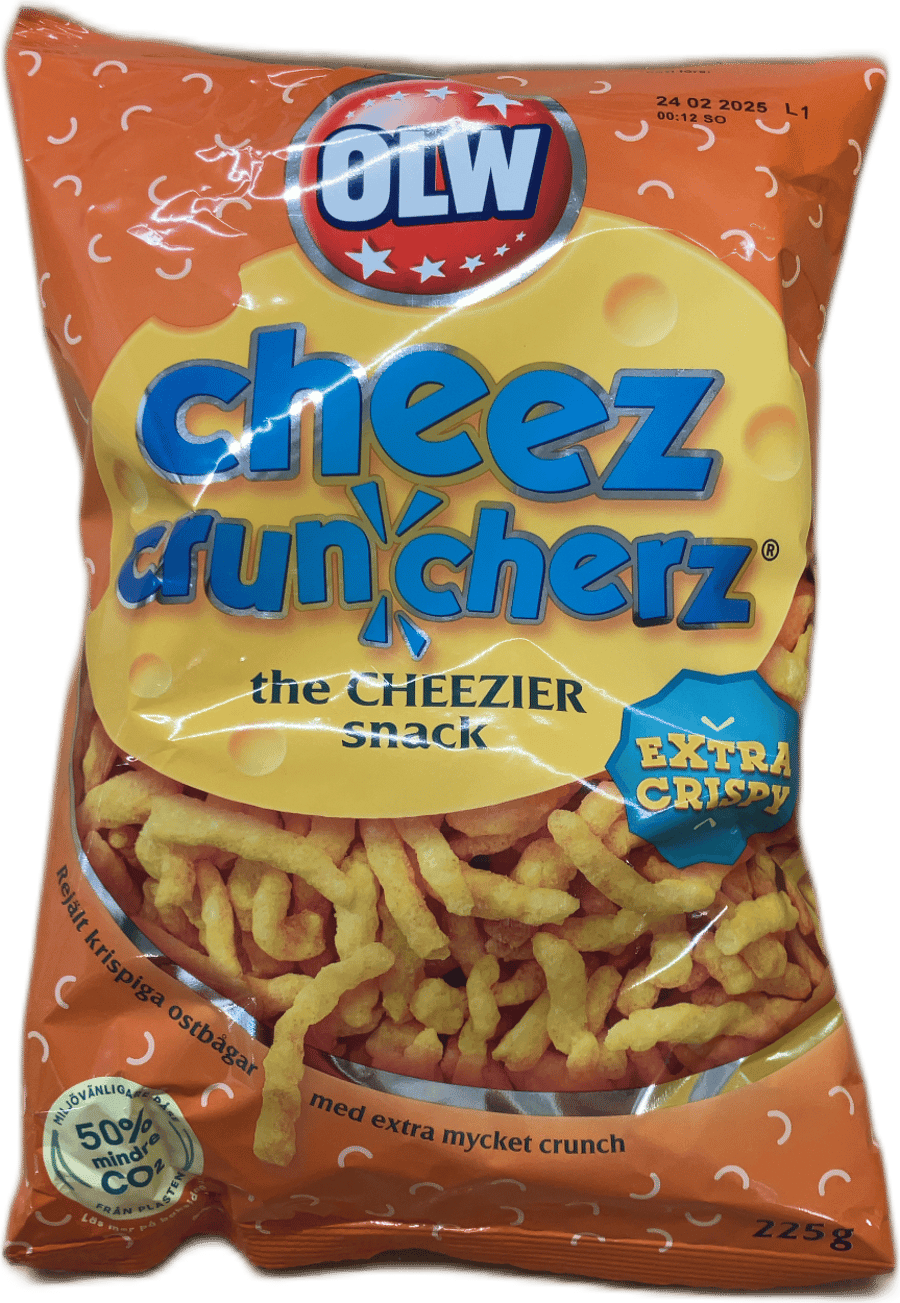 OLW Cheez Cruncherz 225 g