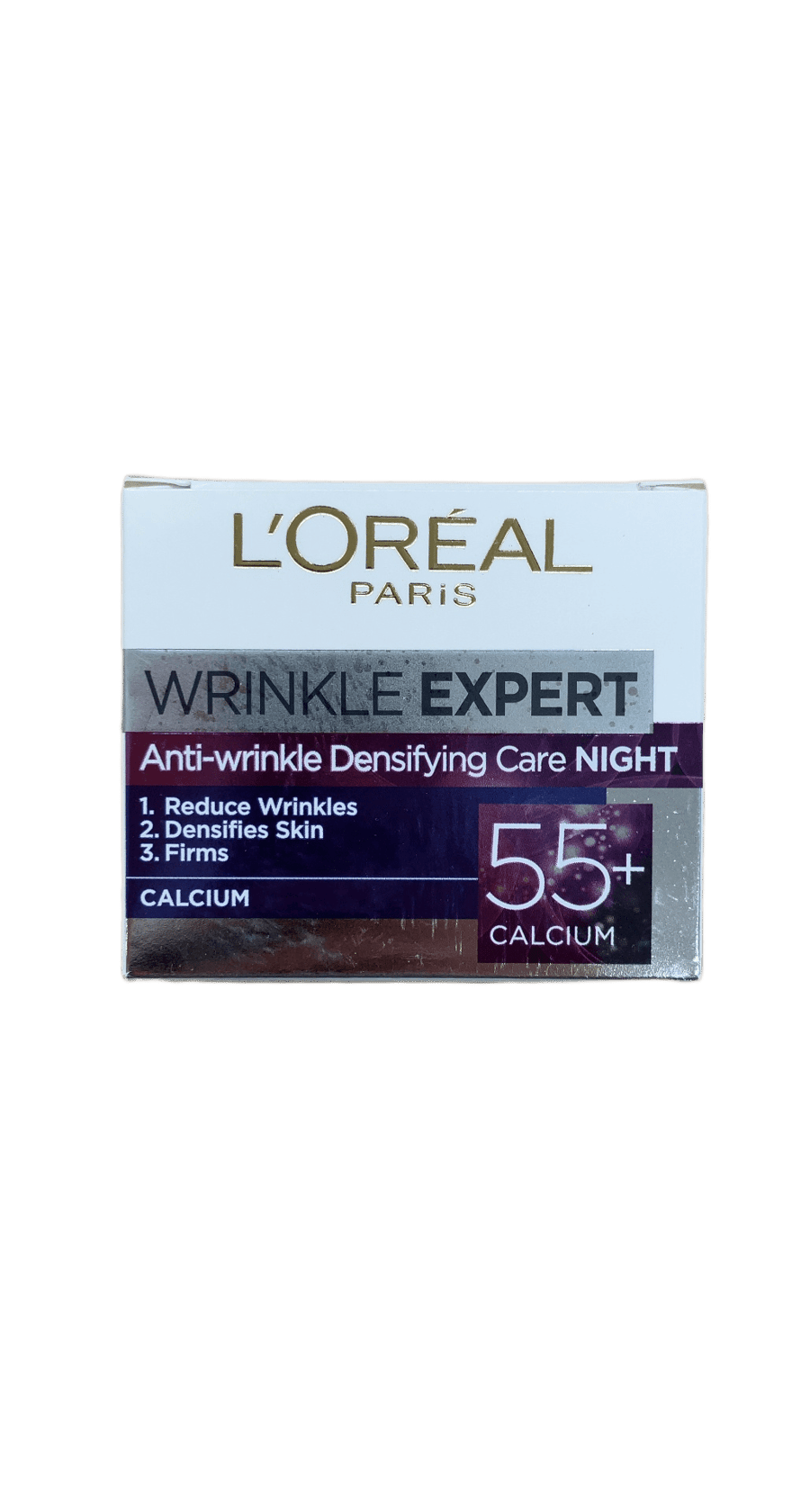 L'Oréal Paris Wrinkle Expert þéttandi næturmeðferð gegn hrukkum 55+ 50 ml