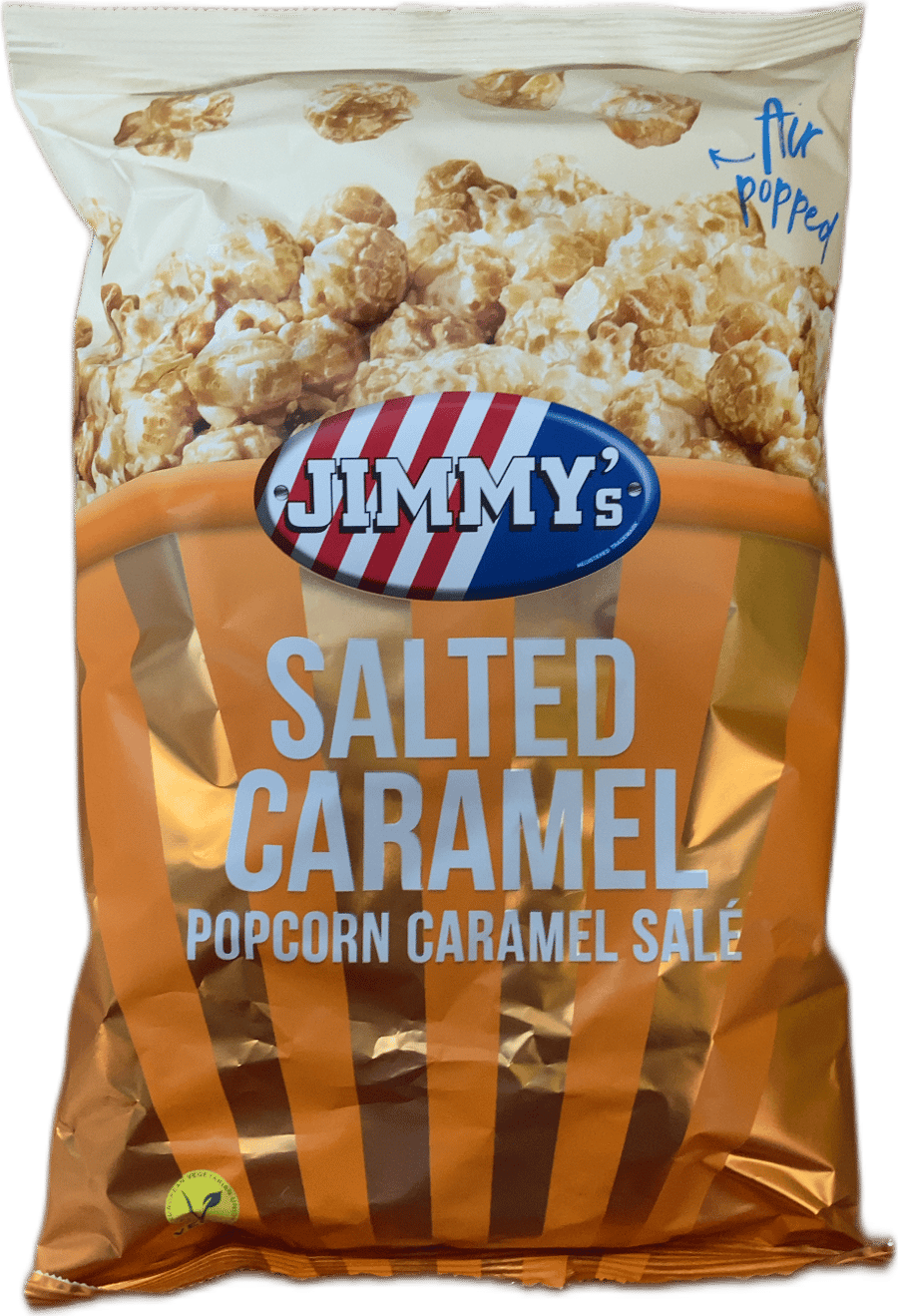 Jimmy's poppkorn með saltkaramellu 150 g