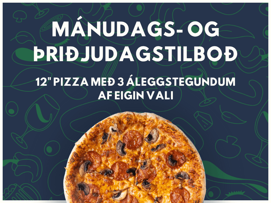 Mánudags- og Þriðjudagstilboð