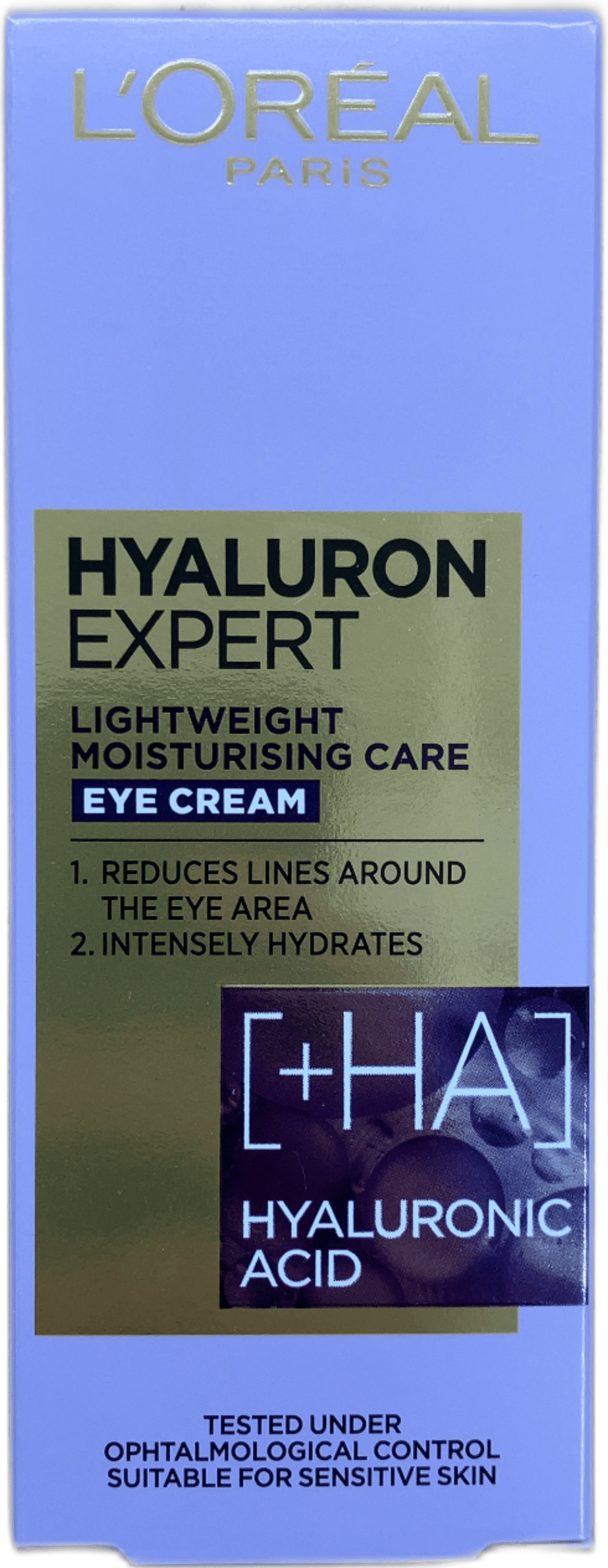 L'Oréal Paris Hyaluron Expert létt rakagefandi augnkrem 15 ml