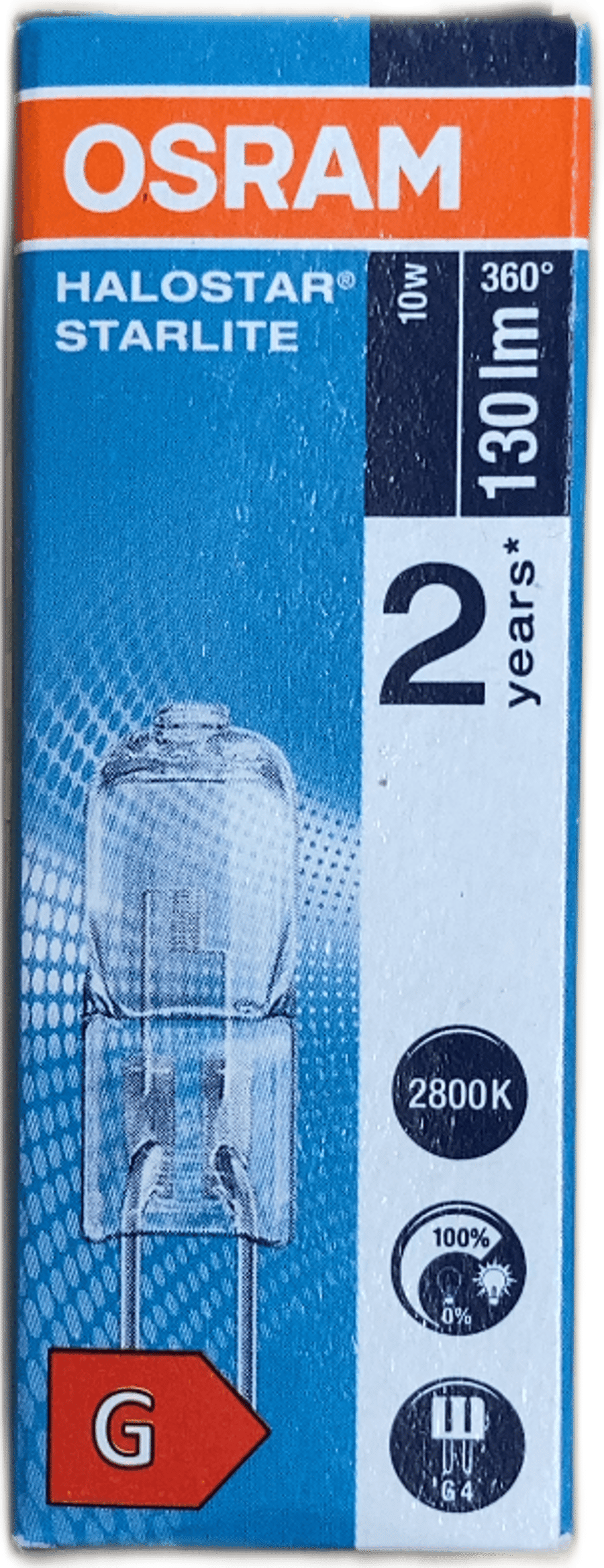 Osram Halostar Starlite G4 10 W halógenpera