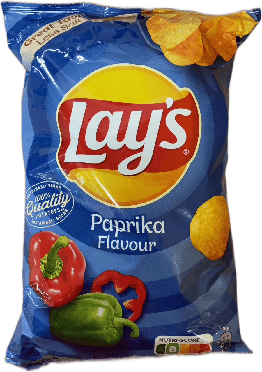 Lay's kartöfluflögur með paprikubragði