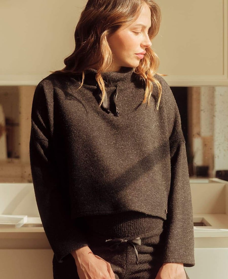 CC Sweet home maternity sweatshirt black