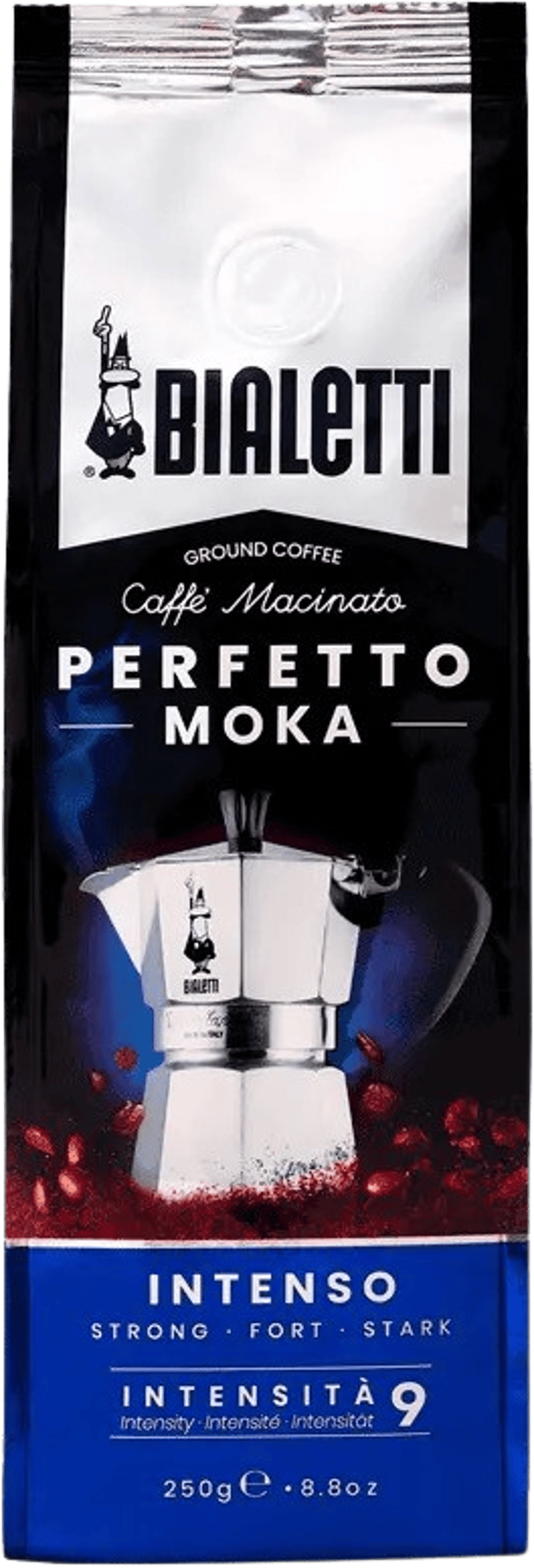 Bialetti Intenso Kaffi 250g malað