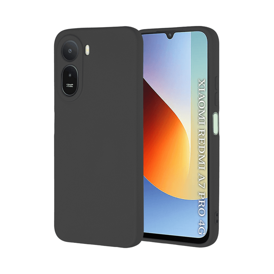Redmi A7 Pro - Svart Sílikon hulstur