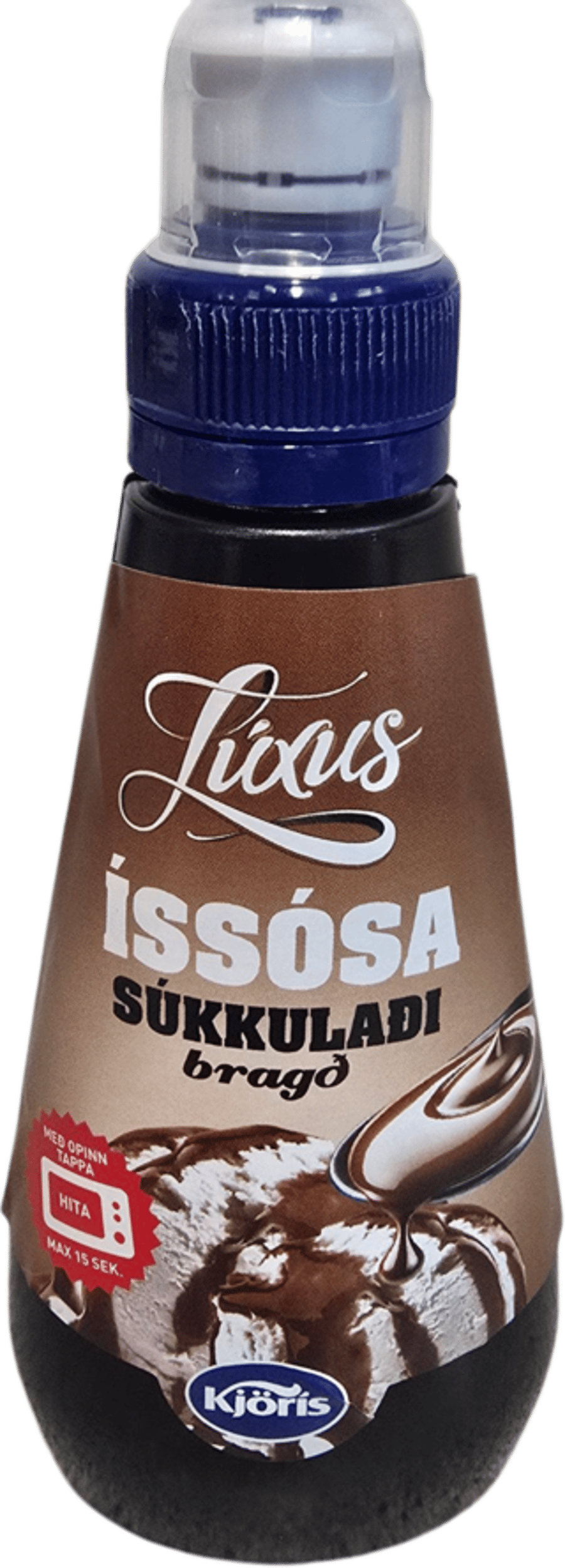 Kjörís lúxus súkkulaði íssósa, 200 ml