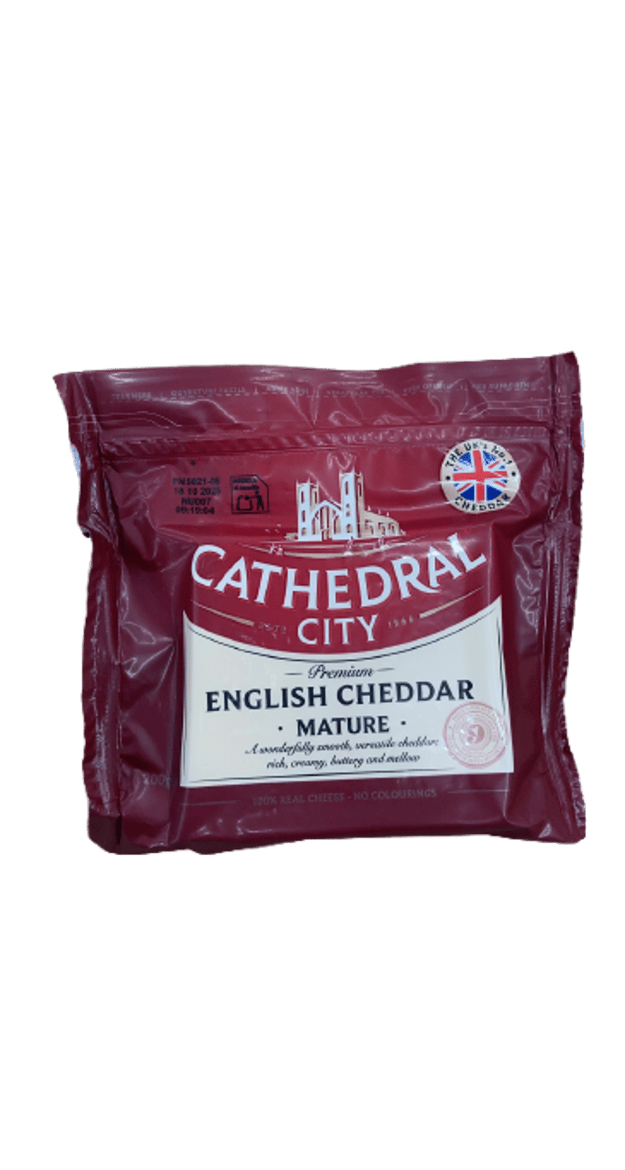 Cathedral City þroskaður enskur cheddarostur 200 g