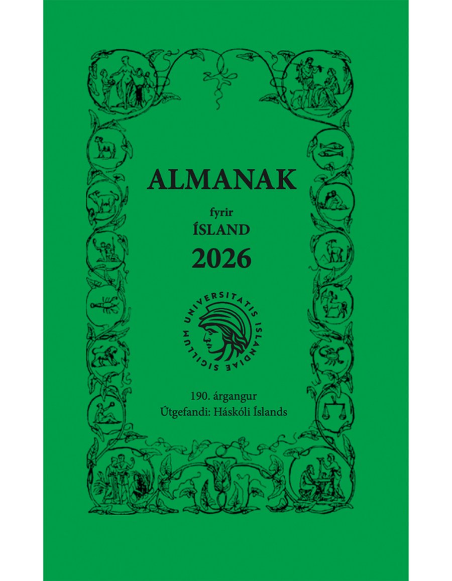 Almanak Háskóla Íslands 2026